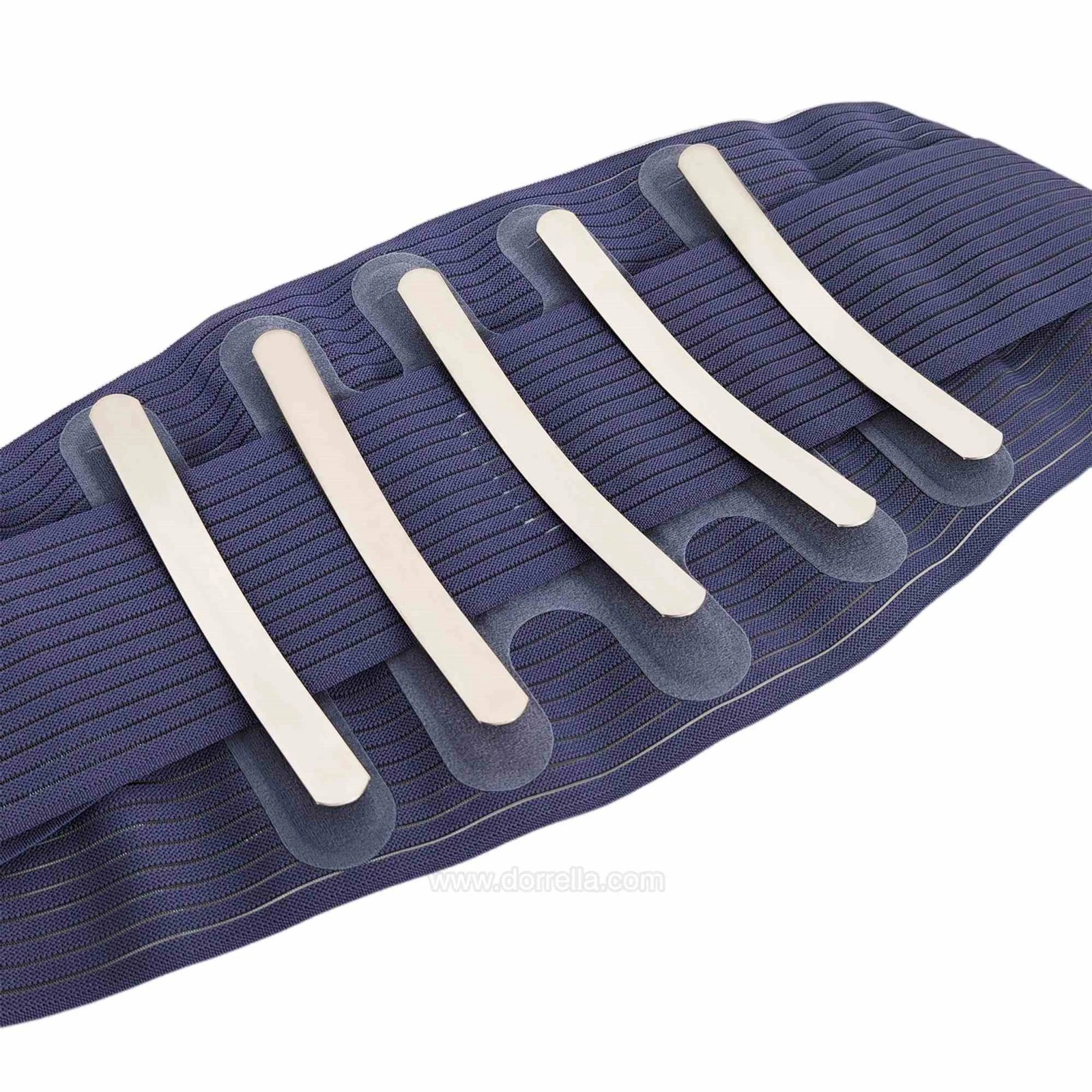 5 Metal support strips 5 Metal support strips